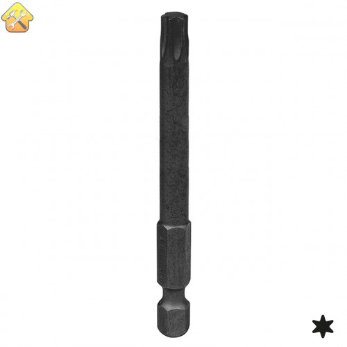 Вставка (бита) торцевая 1/4", Torx, Т30, L = 70 мм, для шуруповерта KING TONY 717030T