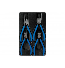 Ложемент для набора съемников стопорных колец 9-42114GP, PVC KING TONY 84740320B