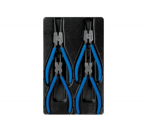 Ложемент для набора съемников стопорных колец 9-42114GP, PVC KING TONY 84740320B - уникальный h1