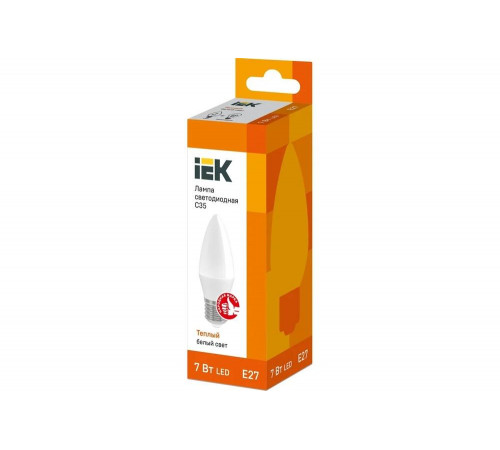 Лампа IEK LLE-C35-7-230-30-E27: освещение с энергосбережением