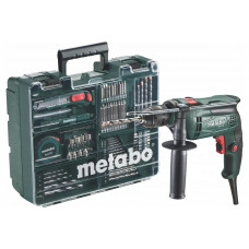 Ударная дрель Metabo SBE 650 с набором оснастки 600671870