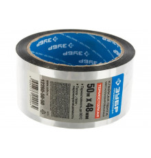 Металлизированная клеящая лента Зубр, 48 мм х 50 м 12260-50-50