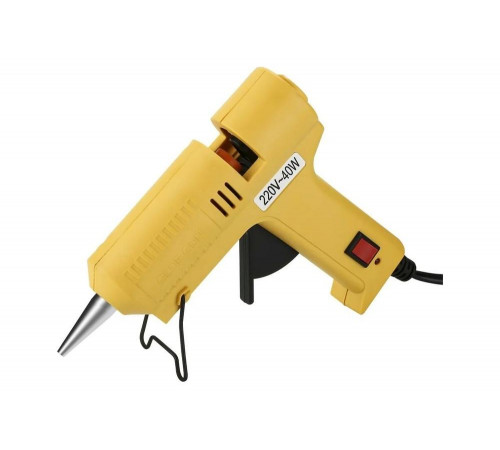 Клеевой термопистолет DEKO DKGG40 40Вт, SET4, с подставкой, набор клеевых стержней 063-4969