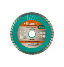 Диск алмазный Turbo wave по железобетону (150х22.2/20 мм) Sturm 9020-04-150x22-TW