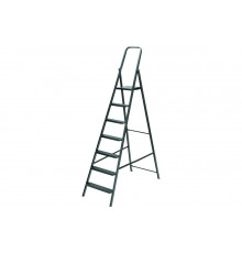 Компактная, стальная стремянка СИБРТЕХ 7 ступеней 97947