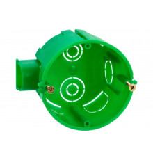 Установочная блочная коробка для твердых стен IEK КМ40004-10 68x45 (ст.уз.) UKT10-068-045-000-A-S