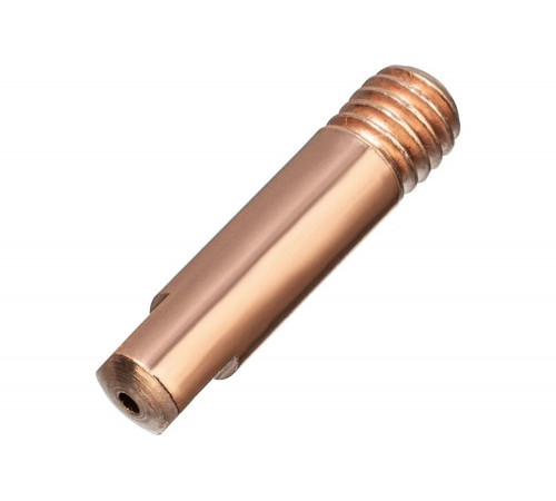 Токосъемный наконечник под проволоку 1.2 мм, М5, 24 мм, E-Cu, 20 шт для MIG горелки тип 15 Denzel 93649