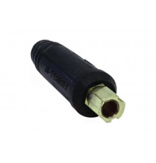 Вилка для сварочного кабеля (2 шт; Dx25) Elitech 0606.014700