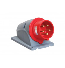 Стационарная вилка IEK ССИ-525 32А-6ч/200/346-240/415В 3Р+РЕ+N IP44 MAGNUM PSN52-032-5