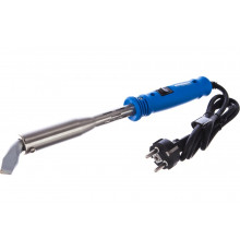 Паяльник с выключателем, пластмассовой рукояткой и долговечным жалом, 200Вт, клин Зубр ПРОФЕССИОНАЛ 55301-200