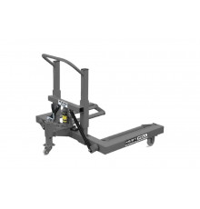 Гидравлическая тележка KraftWell г/п 500 кг, для снятия колес грузовых автомобилей KRW-WD5