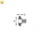 KRAFTOOL М3, 1500 шт., стальные с насечками, резьбовые заклепки Nut-S 311707-03