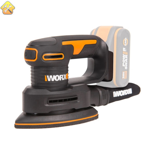 Аккумуляторная виброшлифмашина WORX WX822.9