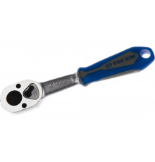 Флажковая трещотка с фиксатором 1/4", 140мм, 24 зубца KING TONY 2779-55G