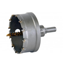 Коронка твердосплавная по металлу 73 мм, в сборе Elitech 1820.140000 204132