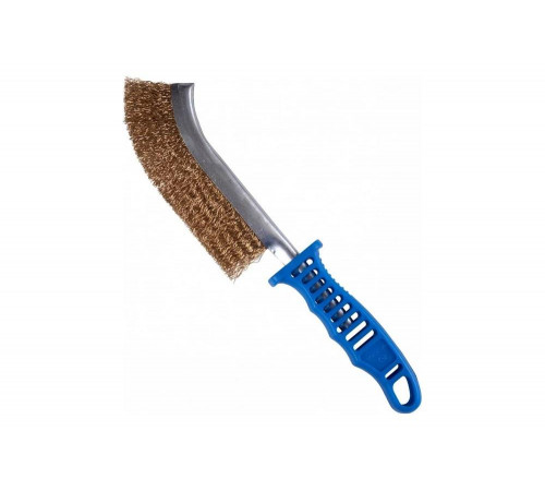 Набор щеток металлических, пластмассовая ручка, 20 предметов KING TONY 9CZ201-S