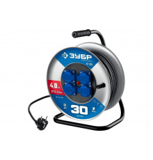 Силовой удлинитель ЗУБР на стальной катушке Кг 325 кг 3x2.5 30м 55079-30 55079-30_z01