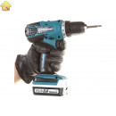 Аккумуляторная дрель-шуруповерт Makita DF347DWLE + фонарь