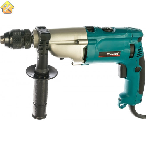 Двухскоростная ударная дрель Makita HP 2071 F