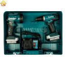 Аккумуляторная дрель-шуруповерт Makita DF347DWLE + фонарь