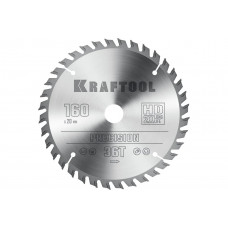 Пильный диск по дереву KRAFTOOL Precision 160x20 мм, 36т 36952-160-20