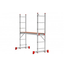 Алюминиевая универсальная лестница-помост Вихрь ЛПА 3-У 73/5/1/25
