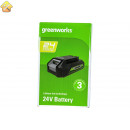 Аккумулятор G24B2 24V 2Ач Greenworks 2926707