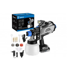 Аккумуляторный краскопульт DEKO DKSG20K3, 20В, 1200 мл, 1х2Ач 063-4021