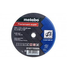 Круг отрезной Flexiamant S (230x22.2 мм, универсальный) Metabo 616115000