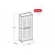 Высокий шкаф Keter AirSpaire 246141