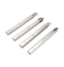 Биты KRAFTOOL 4 шт, 75 мм для ударной отвертки 25552