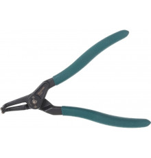 Съемник внешних стопорных колец KRAFTOOL с изогнутыми губками 180 мм 22812-4