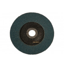 Круг лепестковый торцевой (150 мм; Р60; цирконий; синий) АТАКА 1109190