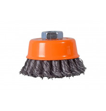 Щетка чашечная для УШМ, крученая, 75 мм Вихрь 73/1/3/56