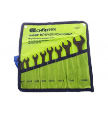 Набор рожковых ключей 6 - 24 мм СИБРТЕХ 15222