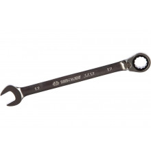 Трещоточный комбинированный ключ с флажковым переключением 12мм KING TONY 373212M