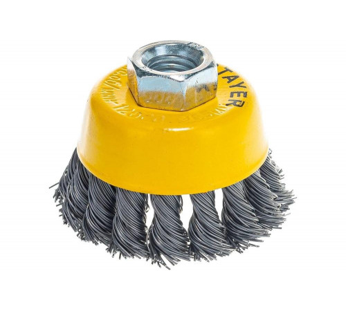 Щетка чашечная "MASTER" (65 мм; М14) для УШМ STAYER 35128-065_z01