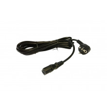 Сетевой шнур RUCELF ПВС-АП 3х0,75 S22 C13 черный 1,8 м 00-00003048