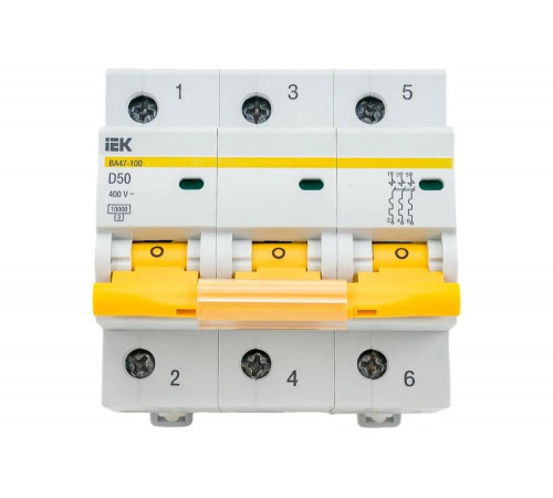 IEK ВА47-100: надежный автоматический выключатель