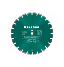 Диск алмазный отрезной по асфальту KRAFTOOL LASER-ASPHALT (450х25.4 мм) 36687-450