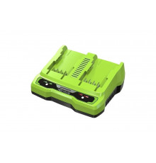 Устройство зарядное для 2-х аккумуляторов G40UC2 40 В, 2 А, 80 Вт GreenWorks 2938907