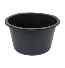 Строительный круглый таз Сибртех черный, 30л Россия 81455