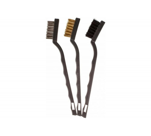 Набор щеток для зачистки поверхностей TOLSEN с пластиковым корпусом 180 мм 3 шт/уп 32059