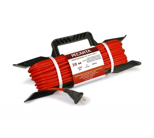 Силовой удлинитель Ресанта  СУ-2x1-20/1