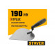 STAYER 190 x 150 мм, пластмассовая ручка, кельма штукатура 08250-3
