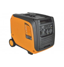 Инверторный генератор CARVER ppg -4500is 3,5/4,0квт, 220/12в, 2 роз.,usb, дисплей,колеса 01.020.00037