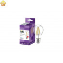 Лампа IEK серия 360, LED, A60, прозрачная, 11вт, 230В, 6500К, E27 LLF-A60-11-230-65-E27 -CL