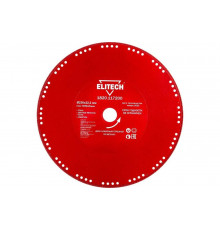 Диск алмазный по стали (230х22.2 мм) ELITECH 1820.117200 195634