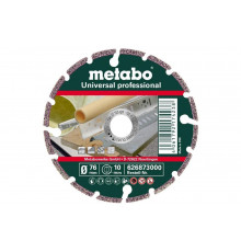 Круг алмазный сегментированный универсальный PROFESSIONAL (76x10 мм) Metabo 626873000