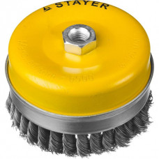 STAYER Ø 120 мм, щетка чашечная для УШМ 120 мм, 35137-120